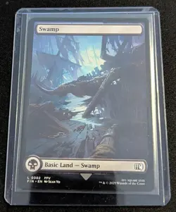 MTG - x2 Swamp #302 - Final Fantasy - Pack Fresh!! - Image 2