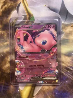Pokemon TCG Mew EX 151/165 Scarlet & Violet Holo Double Rare - Image 1