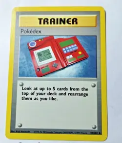 Pokemon TCG Pokedex Base Set 87/102 Regular Unlimited Uncommon - Uncirculated - Image 1