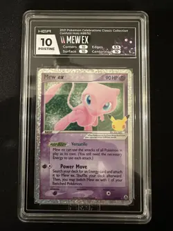 Mew EX Holo 88/92 2021 Pokemon Celebrations HGA 10 Pristine - Image 1