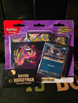 Pokemon Mega Evolutions Ascended Heroes Tech Sticker Collection Ghastly Promo - Image 1