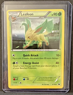 Leafeon 6/108 - Dark Explorers Pokemon - LP+ - Image 3