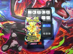 VERY HEAVY! GOD PACKUUU 22.57g Ascended Heroes Pokemon TCG Booster (SEALED) - Image 1