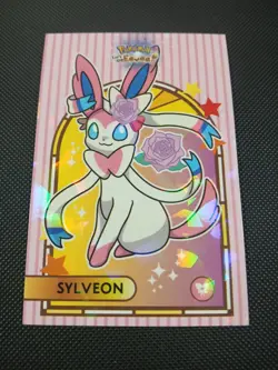 Pokemon Let's Go Eevee Database Set Peru Sylveon Rose Cracked Ice US Seller - Image 1