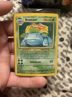 Pokemon TCG Venusaur Base Set 15/102 Holo 1999-2000 Wizards Base Set READ DETAIL - Image 4