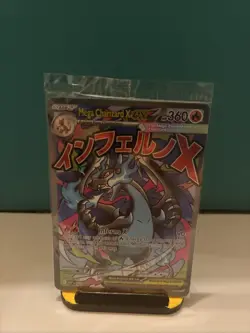Pokemon TCG Mega Charizard X Phantasmal Flames Black Star Promo 23 NM Condition - Image 1
