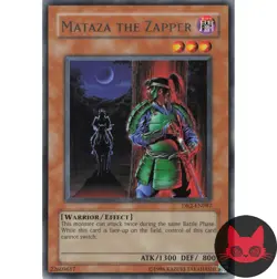 Yugioh Mataza the Zapper DR2-EN087 Rare NM - Image 1