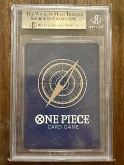 BGS 9.5 Brook ST01-011 1st Anniversary Set English One Piece TCG Promo Set Foil - Image 2