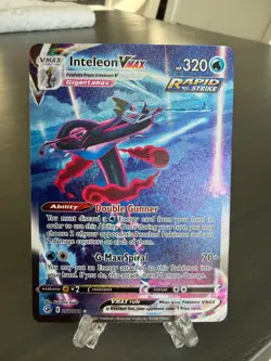 Inteleon VMAX 266/264 Alternate Full Art Fusion Strike Pokemon Card - Image 1