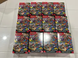 (Lot of 12) Pokemon Trading Card Game Mega Evolutions Booster Bundle - Image 1