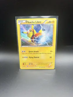Pokemon Pikachu Libre 30/30 XY Trainer Kit Holo Basic 80 Lp English Card - Image 1