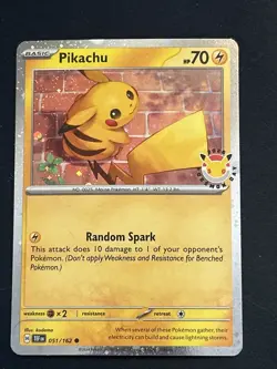 Pikachu (Pokemon Day 2026) 051/162 Miscellaneous Cards & Products Holo - Image 1