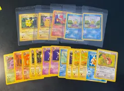 Pokemon TCG Lot of 18 Vintage Cards from Fossil + Jungle + Base + Gym - NO HOLOS - Image 1
