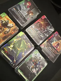 Gundam Tcg Mixed Bulk Lot 540 Cards (300 Steel Requiem + 240 Duel Impact) - Image 4