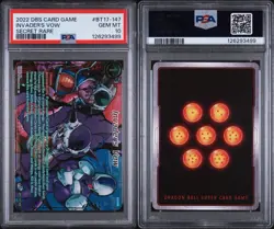 2022 DRAGON BALL SUPER CARD GAME SERIES 17 ULTIMATE SQUAD INVADER'S VOW SR - Image 3