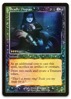 Deadly Dispute #29 (Foil) (NM) 30th Anniversary Edition 30A-P Magic MTG - Image 1