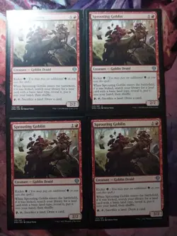 Sprouting Goblin x4 Dominaria United Regular - Image 1