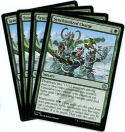 x4 Synchronized Charge - 0162 - Tarkir Dragonstorm - MTG - NM/M - Image 1