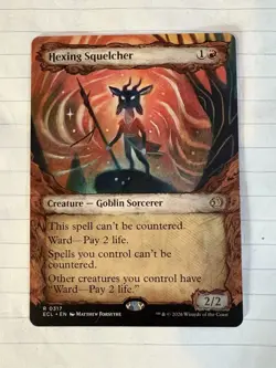 1x Hexing Squelcher (Showcase) | MTG | Lorwyn Eclipsed, Rare | NM Condition - Image 1