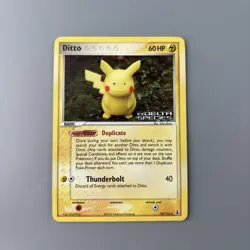 Ditto (Pikachu) Reverse Holo EX Delta Species 39/113 - MP - Pokemon TCG - Image 1
