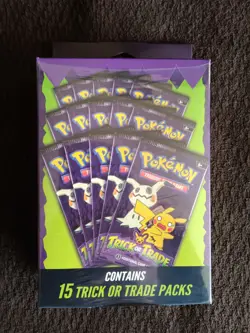 Pokemon 2025 Trick Or Trade Booster Bundle (New Sealed) - Image 1