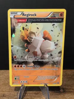 Regirock XY49 Pokemon XY Promos Rare Holo LP 0034 - Image 1