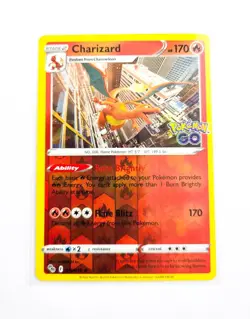 Charizard Holo Rare Pokemon GO 010/078 NM - Image 1
