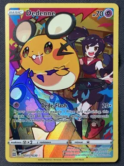 Dedenne TG07/TG30 Sword & Shield Brilliant Stars Trainer Gallery Pokemon - Image 1