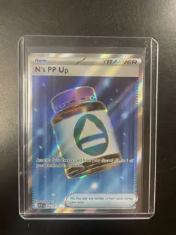 N's PP Up 262/217 Full Art Ultra Rare Pokemon Ascended Heroes NM (DB) - Image 1