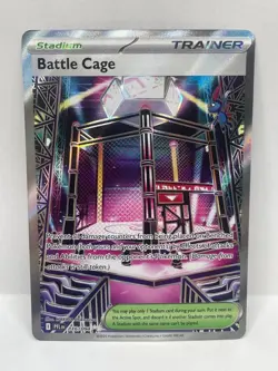 Battle Cage Ultra Rare Pokemon TCG Phantasmal Flames 116/094 - Image 1