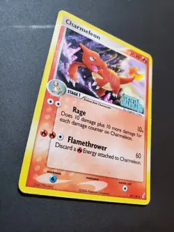 Pokemon TCG - Charmeleon 29/100 EX Crystal Guardians Stamped Holo (2006)*MP* - Image 5