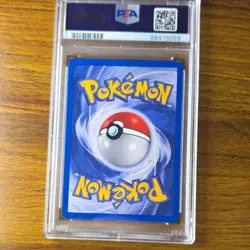 Pokemon TCG Blaine's Moltres Holo Rare 001/132 Gym Heroes 2000 PSA 8 - Image 2