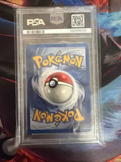 2001 Pokemon Black Star Pichu REV FOIL With Holo SWIRL League Promo PSA 7 - Image 2