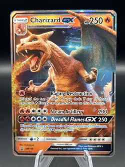 Pokemon TCG Charizard GX SM195 Sm Holo Promo - Image 1