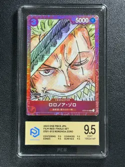 ONE PIECE PCG9.5 ST01-013 RORONOA ZORO SR 2023 JAPANESE - Image 1