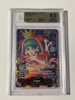 2025 one piece royal blood number OP10003 sugar alt art LCert#6054 - Image 1
