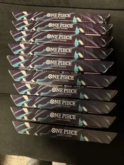 One Piece Illustration Boxes OP 13 ( LOT W/ 10 SEALED BOXES ) - One W/ Small Rip - Image 2