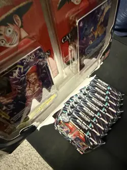 One Piece Illustration Boxes OP 13 ( LOT W/ 10 SEALED BOXES ) - One W/ Small Rip - Image 4