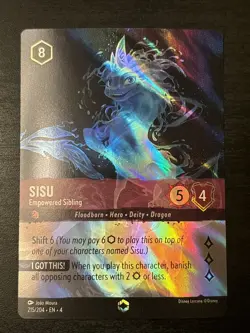 Disney Lorcana Sisu - Empowered Sibling (Enchanted) 215/204 - Ursula's Return - Image 1