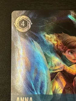 Disney Lorcana Enchanted Anna - True-Hearted Card 217/204 Ursula’s Return Set 4 - Image 2