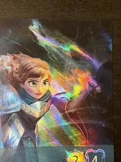 Disney Lorcana Enchanted Anna - True-Hearted Card 217/204 Ursula’s Return Set 4 - Image 3