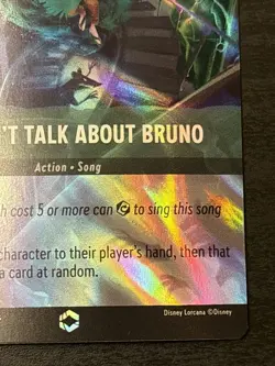 We Don't Talk About Bruno (Enchanted) 213/204 Ursula's Return Disney Lorcana - Image 4