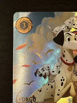 Disney Lorcana Fabled- Pongo - Determined Father Enchanted 223/204 Holo - Image 2