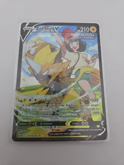Zeraora V TG16/TG30 - Pokemon Silver Tempest Trainer Gallery Card - NM - Image 1