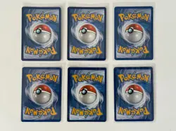 Lot of 6 Pokemon Cards Vintage Holo Reverse Holo Raichu Dragonite Flareon LP/MP - Image 2