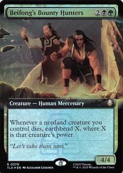 Beifong's Bounty Hunters (Extended Art) Avatar: The Last Airbender Foil - Image 1