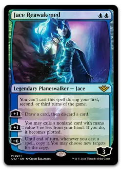 Jace Reawakened #271 (Foil) (NM) Thunder Junction OTJ Magic MTG - Image 1