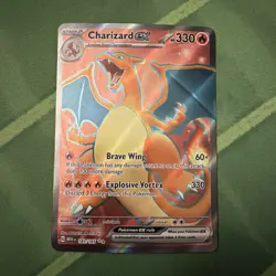 Pokemon Scarlet & Violet 151 Charizard ex 183/165 Near Mint NM Pack Fresh! - Image 1
