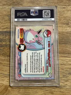 GRADED PSA 7 1999 TOPPS Pokemon T.V. Wigglytuff #40 - Image 2