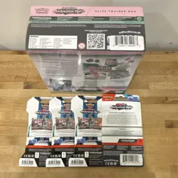 Pokemon Scarlet & Violet Paradox Rift Elite Trainer Booster Promo Pack lot 🔥 - Image 4